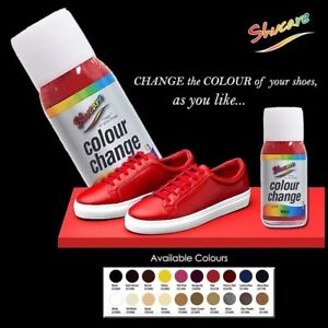 SHUCARE  Leather & Synthetic Colour Change  15 Colours Available  INCLUDED BRUSH