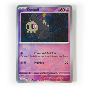 Pokemon - Duskull - Master Ball - 035/131 - SV Prismatic Evolutions - Picture 1 of 1