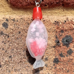Sushi Fish Soy Sauce Case Keyring Handmade Single NEW - Picture 1 of 4