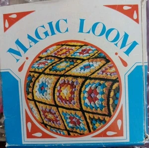 Vintage Granny Square Magic Loom Metal 3 Sizes & Instructions - 1981 - Complete - Picture 1 of 6