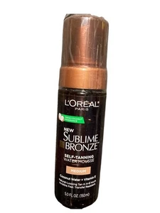 Loreal Paris Sublime Bronze Medium Self-Tanning Water Mousse 5.fl oz Sealed NEW - Picture 1 of 1