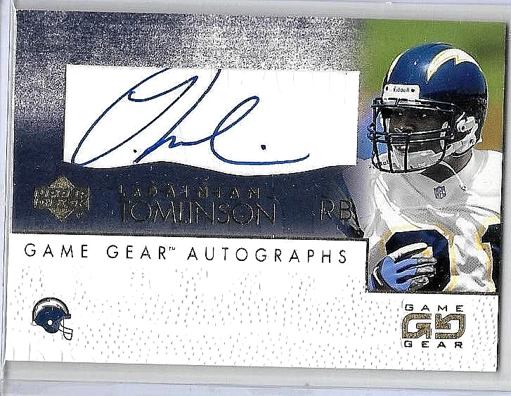 Football LaDainian Tomlinson Sports Trading Cards & Accessories