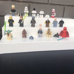 LEGO Star Wars Minifig Lot Of 11 & Parts Torso Luke Yoda Mandalorin Royal Guard - Picture 1 of 15