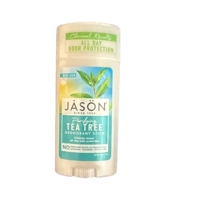 Jason Tea Tree натуральный дезодорант палочка 2,5 унц стойкая защита от запаха - Изображение 1 из 2