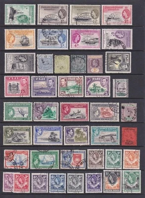 Br Commonwealth Mixed Stamps. QV - QEII. Used. Cat approx £165 - Image 1 of 4