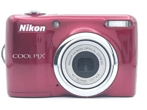 Nikon Coolpix L23 Red 10.1MP 4x Zoom Compact Digital Camera from Japan - Picture 1 of 15
