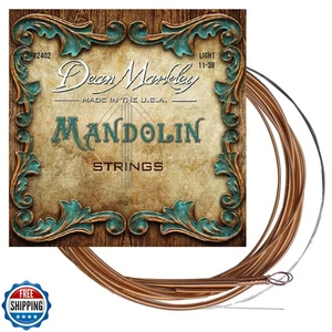 Dean Markley Mandolin Phosphor Bronze Strings, 11-38 Light Mandolin Strings w - Picture 1 of 5