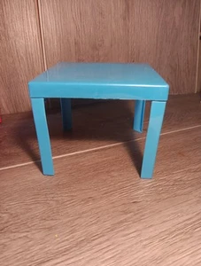 Tavolo cucina blu Barbie Mattel 1973 vintage casa di città - Foto 1 di 9