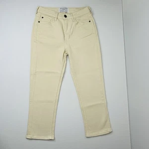 Fat Face Womens Hertford Skinny Capri Cream Uk Size 8R EUR 36R USA 4R - Picture 1 of 15