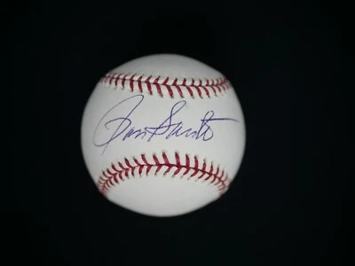 RON SANTO SIGNED OFFICIAL MAJOR LEAGUE BASEBALL - JSA COA - Image 1 of 2