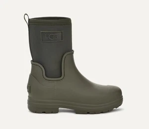 UGG Women's Droplet Mid Rainboot Forest Night Green size 5 - Picture 1 of 8