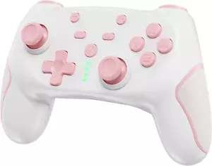 Wireless Switch Pro Controller, 2 Back Buttons, 3-Level Turbo, Pink - Picture 1 of 12