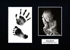 Personalized Newborn Hand print Footprint Kit Baby Shower Gift Christening 