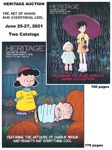 HERITAGE AUCTION CATALOGS - GLAD MUSEUM ANIME COLLECTION - PEANUTS - 06-25-21 - Picture 1 of 12