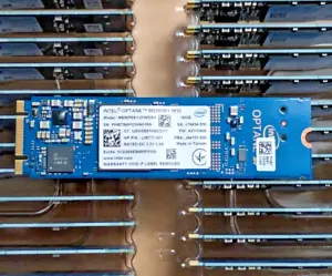Intel Optane Memory M10 SSD M.2 2280 16GB MEMPEK1J016GAH PCIe 3.0 3D Xpoint NVMe - Picture 1 of 2