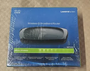 LINKSYS by Cisco WRT54G2 54 Mbps 2.4 GHz Wireless-G Broadband Router - Brand New - Picture 1 of 5