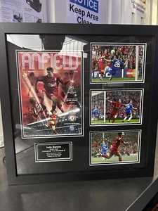 liverpool hand signed football memorabilia Luis Garcia - Picture 1 of 6