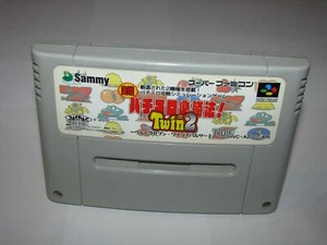 Jissen Pachislot Hisshouhou Twin 2 Super Famicom SFC Japan import US Seller  - Picture 1 of 2
