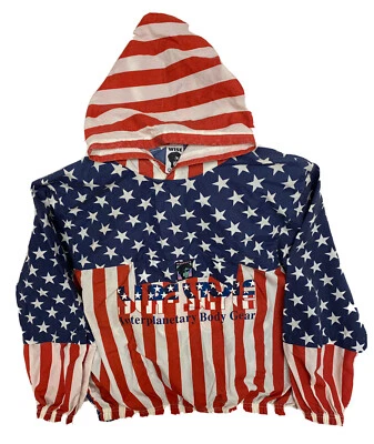 Extremely Rare VIntage 90s Surf Style Wiseguy Windbreaker Jacket Mens Medium - Image 1 of 4