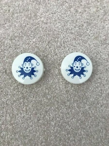 Gottlieb Royal Flush & Card Whiz Pinball Pop Bumper Caps ( NEW ) - Picture 1 of 2