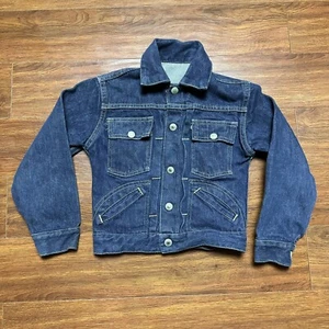 Vtg Penney's Foremost Denim Jacket YOUTH Snap Button Jean Jacket JCP Co. 50s - Picture 1 of 15