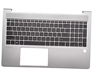 Für HP Probook 450 455 G10 Top Handauflage Hülle US Hintergrundbeleuchtung Tastatur N43874-001 - Bild 1 von 2