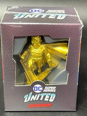 CMON - DC Super Heroes United - Esclusiva convenzione SDCC Gold Golden Superman - Immagine 1 di 4