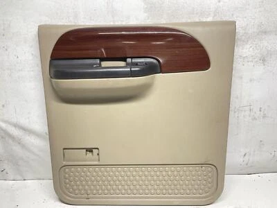 05-07 Ford F250 F350 Rear Driver Left Door Panel Wood Grain Oem - Image 1 of 4