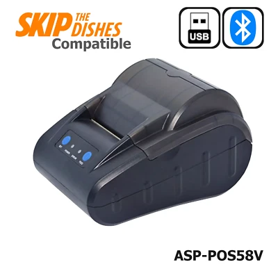 Bluetooth 58mm paper size Thermal Receipt Printer  for SkipTheDishes APP - Изображение 1 из 4