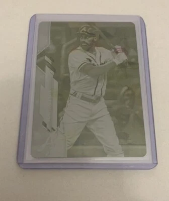 2020 Topps серия 1 No312 желтая печатная пластина Билли Гамильтона 1/1 - Изображение 1 из 4