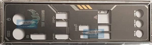 ASUS I/O IO SHIELD BLENDE BRACKET Z390M-PRO GAMING, TUF Z390M-PRO GAMING - Afbeelding 1 van 1