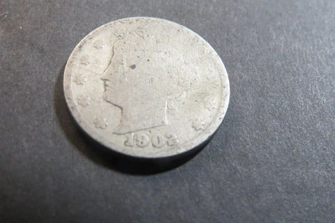 1902 Liberty V Nickel - Actual Coin Shown-FREE SHIPPING -R3 Cover