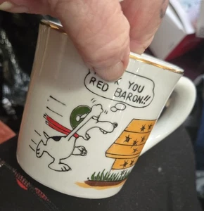 Vintage Snoopy Tasse, F*** You Red Baron! R Rated Word, Adult Content Hard To Find - Bild 1 von 7