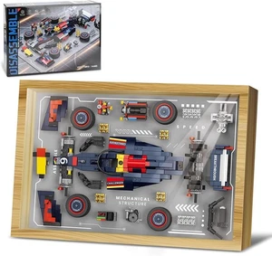 Kit de bloques de construcción de autos de carreras 738 piezas modelo de arte de pared 3D para adultos - Nuevo en caja - Imagen 1 de 7