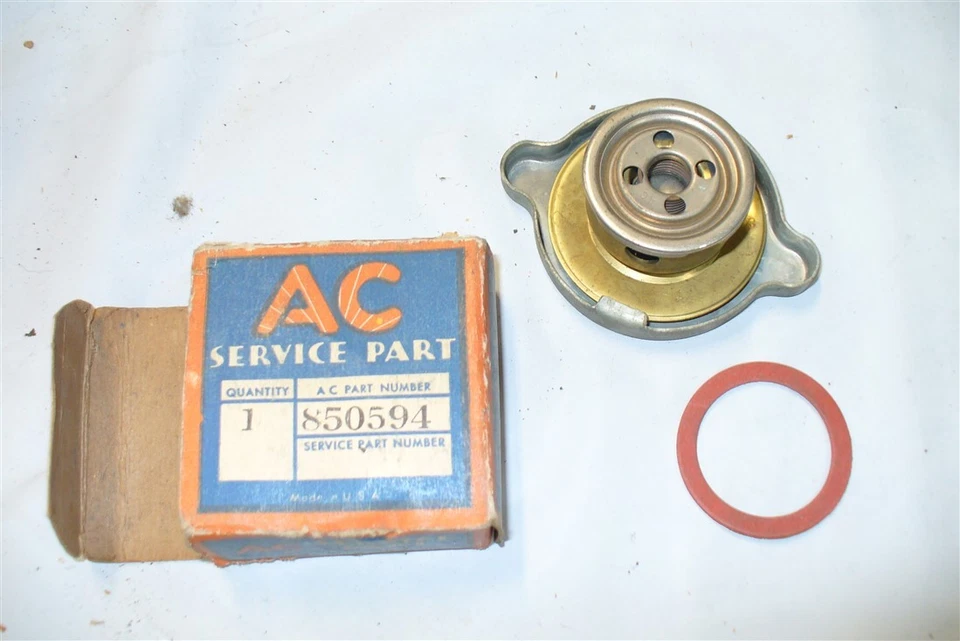 1937 -48 Pontiac Oldsmoble Cadillac Radiator cap nos gm 850594 - Image 1 of 1