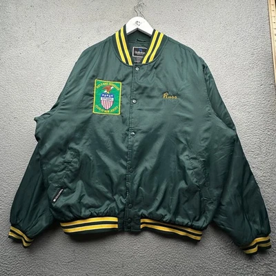 Chaqueta Forrada De Colección Citizens Rifle & Revolver Club Nueva Jersey Bombardero Universitario XL Foto 1 de 4