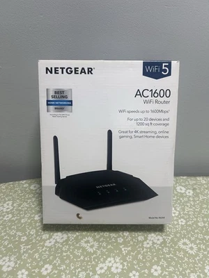 New in Box - Netgear AC1600 Smart Dual Band WiFi Router 1200 sq ft  - Image 1 of 4