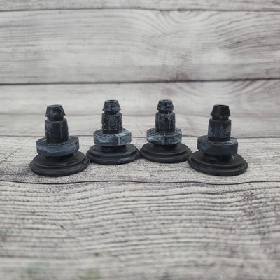 4 KitchenAid Foot Feet Black Rubber KFP740 KFP750 KFPW760 KFPW763 Food Processor - Image 1 of 2