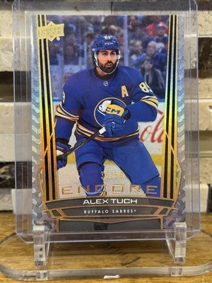 2025-26 UPPER DECK  ENCORE GOLD #E-40 ALEX TUCH BUFFALO SABRES /50 - Image 1 of 2