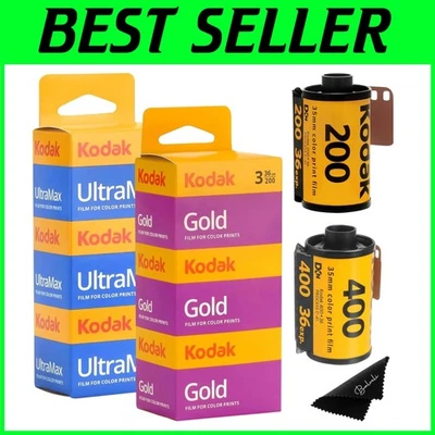 35mm Film Pack with Kodak Ultramax & Gold - Image 1 of 4