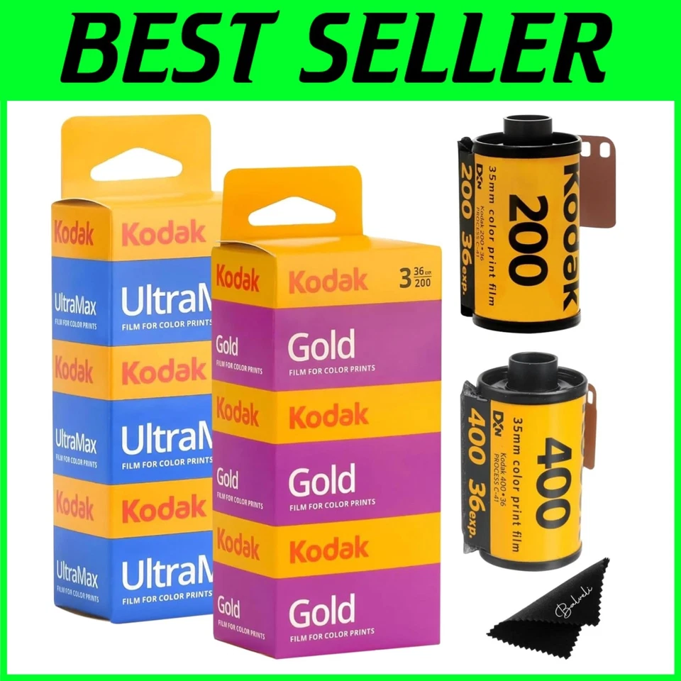 35mm Film Pack with Kodak Ultramax & Gold - Image 1 of 4