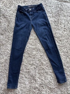 LEVI STRAUSS Super Skinny Stretch Girls Jeans Denim Size 2 Reg - Picture 1 of 3