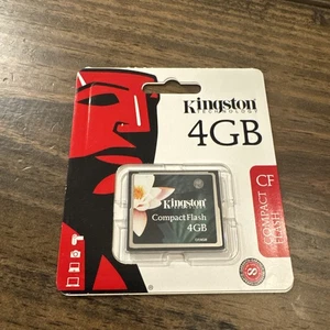 Retail Boxed Kingston 4GB CompactFlash Memory Card (CF/4GB) - Picture 1 of 5
