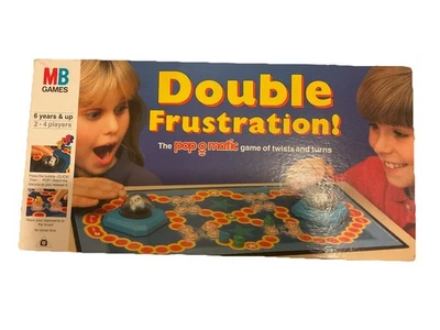 Double Frustrations MB Games Vintage 1980s Complete Very Good - Image 1 of 4
