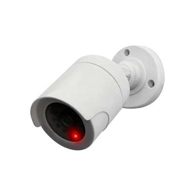 Dummy Surveillances Camera Rotating 180 Degrees Flashing Burglar Prevention Tool - Image 1 of 4