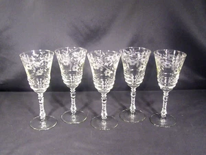 Rock Sharpe 3005-4 Water Goblets Set of 5 - Picture 1 of 16