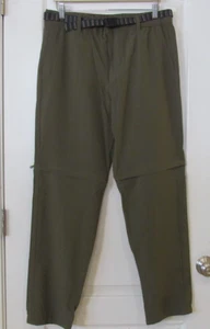 Gerry Relaxed Fit wandelbare Gürtelhose grün Herren Gr. 34x32 Neu mit Etikett - Bild 1 von 2