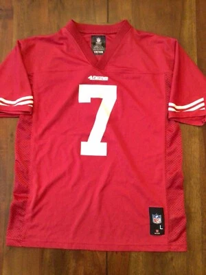 Camiseta deportiva grande COLIN KAEPERNICK #7 SAN FRANCISCO 49ERS SUPER BOWL para niños Foto 1 de 4