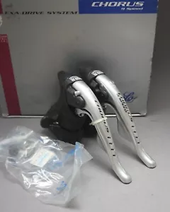 NOS Campagnolo Chorus Carbon BB System Ergopower Shifting Brake Lever 9 Sp NIB - Bild 1 von 16
