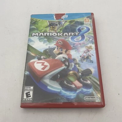 Wii U Mario Kart 8 (Nintendo Wii U, 2014) Complete W/ Manual & Case - Image 1 of 4